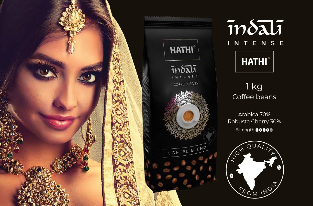Oryginalna kawa indyjska HATHI.
