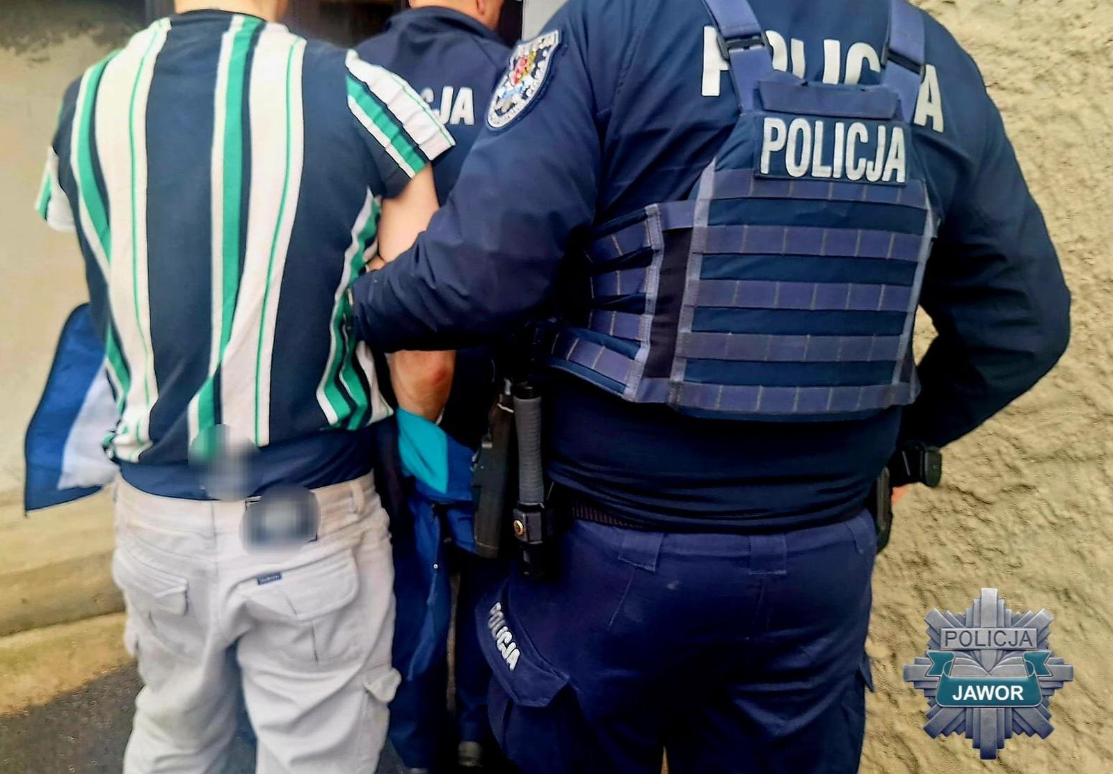 Terroryzował mieszkańców Jawora. Sąd aresztował 40-latka podejrzanego o serię przestępstw