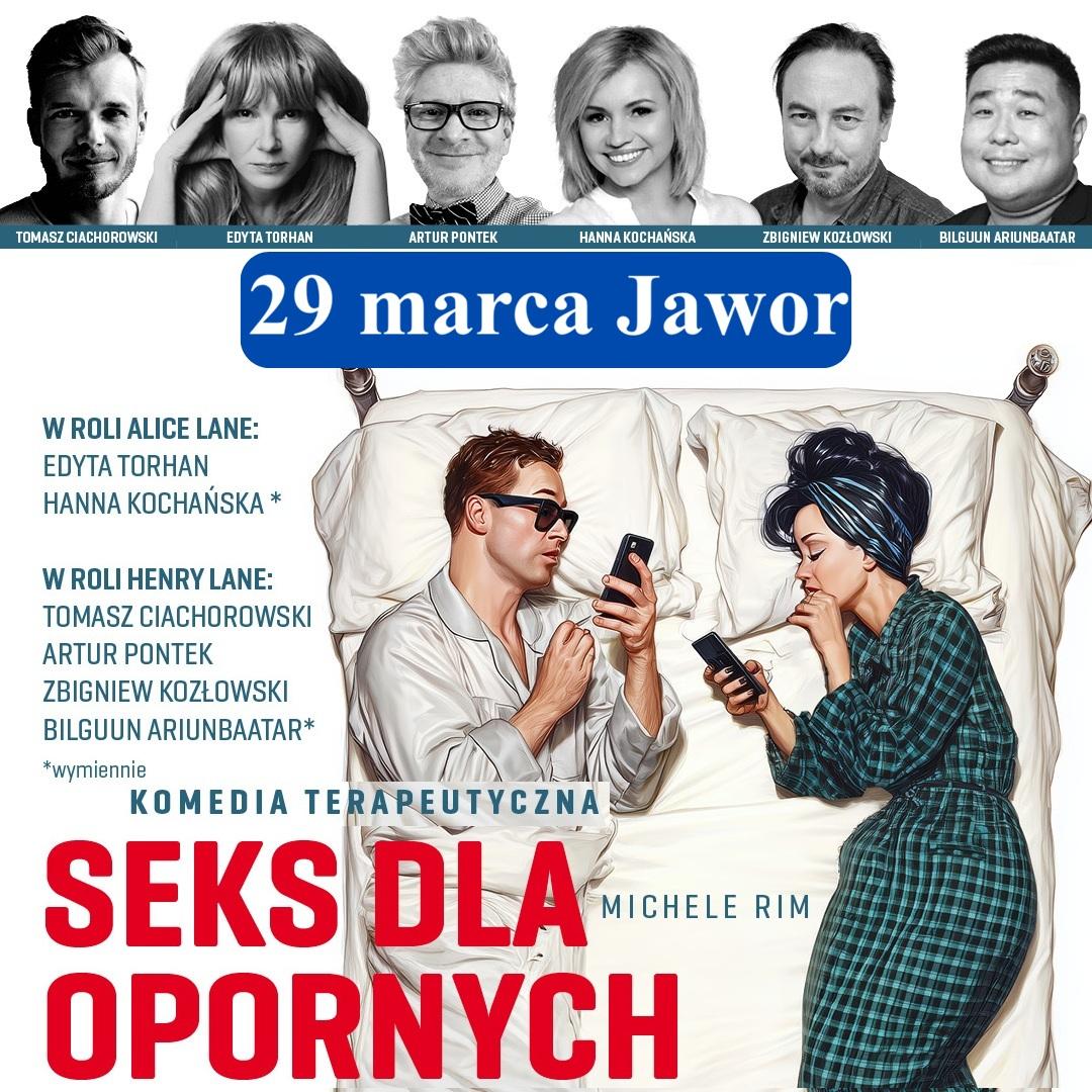 „Seks dla opornych” – komedia terapeutyczna w JOK