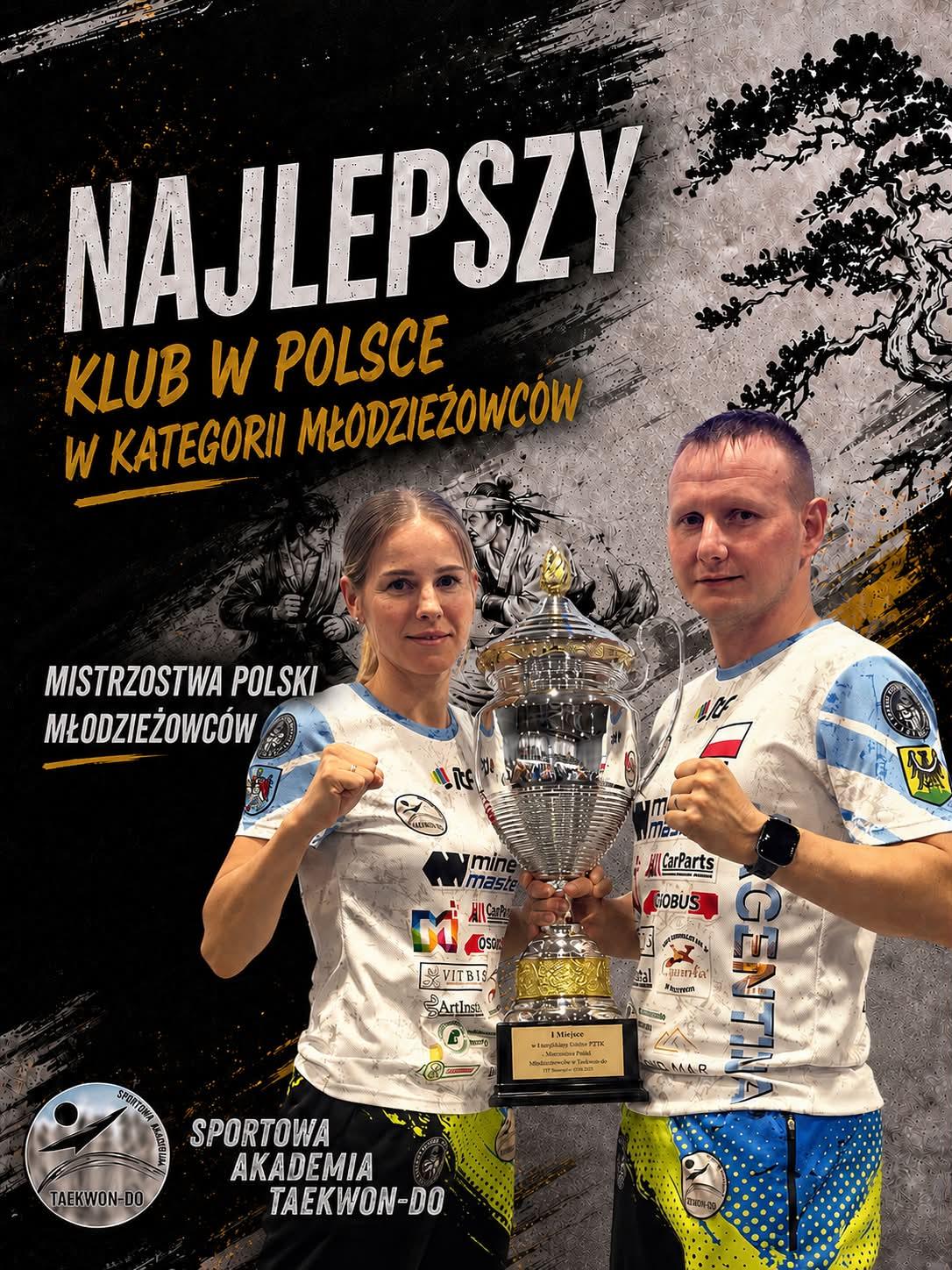 Sportowa Akademia Taekwon-do Jawor/Złotoryja najlepszym klubem w Polsce!