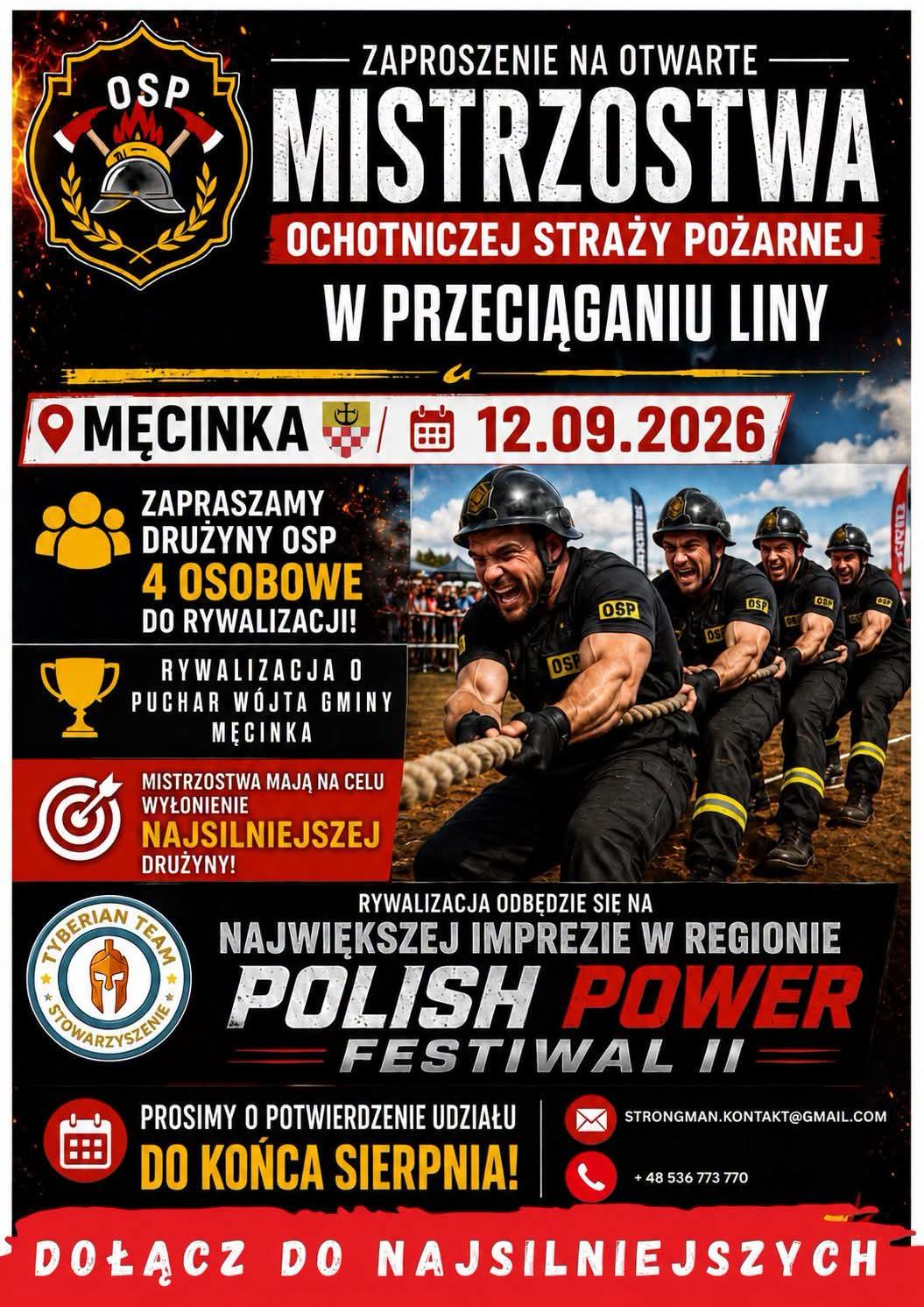 Strażacy z całej Polski powalczą w Męcince